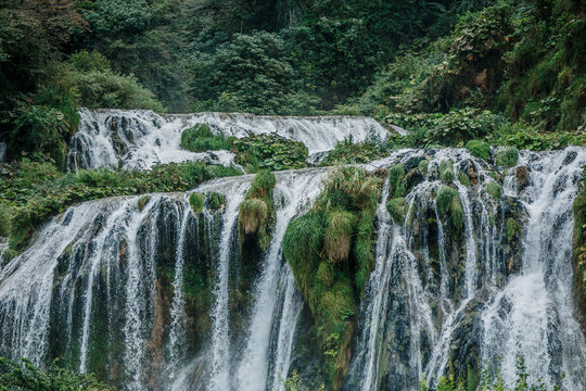 Waterfall in Tuscany