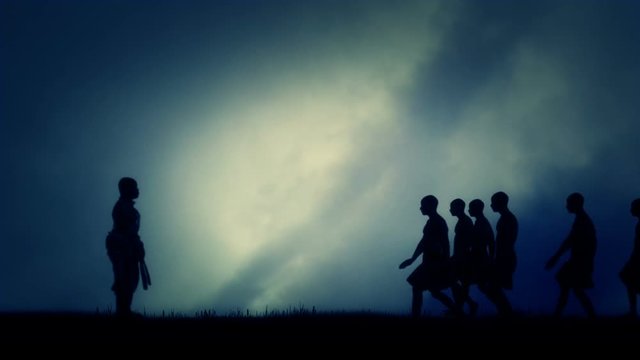 Ancient Soldier Send Slaves to Work