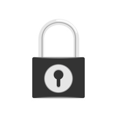 Lock Icon.  illustration,