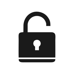 Lock Icon.  illustration,