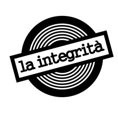 integrity black stamp