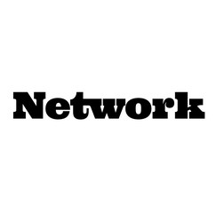 network stamp on white