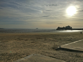 Atardecer en Weston-super-Mare