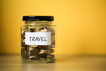Saving For Travel Concept