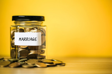 Saving For Marriage Concept