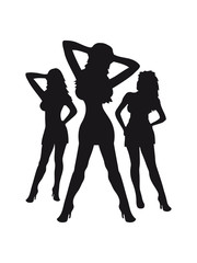 3 freundinnen frauen team crew party hübsch schön girls milf hunter mutter frau weiblich sexy kind girl heiß sex ficken poppen jäger date ältere clipart