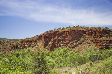 Mountain landscape of Sedona, Arizona
