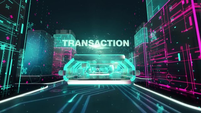 Smart Contract with digital technology concept