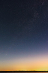Fototapeta premium A Kansas Starry Night