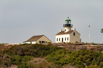Fototapeta na wymiar Point Loma Light House