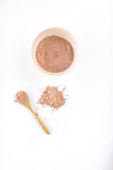 Moroccan red clay powder