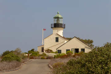 Fototapeta na wymiar Point Loma Light House