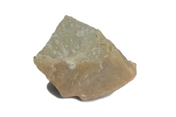 quartz stone isolate on white background
