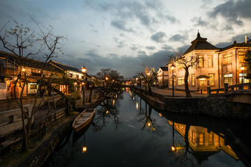 岡山　倉敷　ブルーアワー