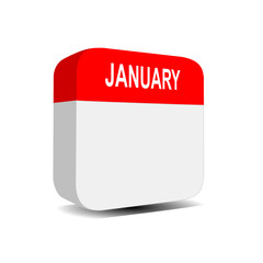 calendar icon January 