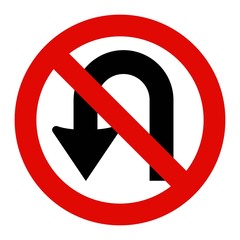 No U-Turn Sign © olando