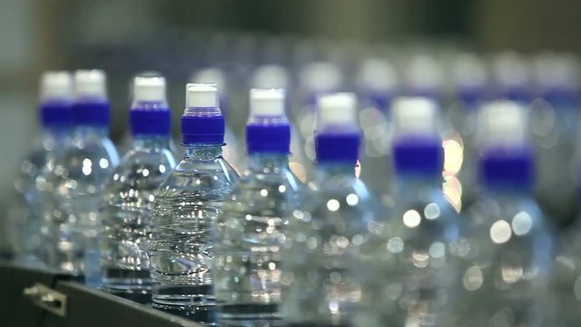 Production of clean water bottles