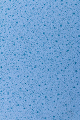 Fototapeta na wymiar close up of a blue ceramic tile with dark blue dot pattern