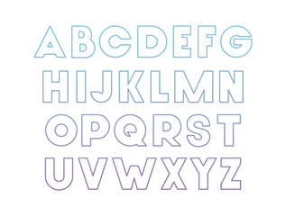 alphabet type font icons vector illustration design