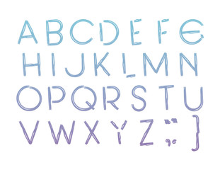 alphabet type font icons vector illustration design