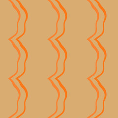 Seamless pattern background with multi-colored wavy lines.