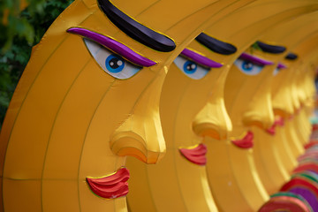 Chinese Lantern Moon