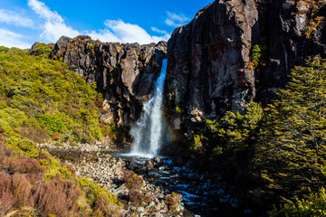 Obraz premium Taranaki Falls - Tongariro National Park 