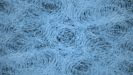 Abstract background with various colored pencil lines.