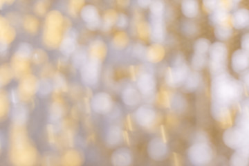 golden bokeh