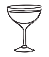 cup with beverage icon vector illustration design