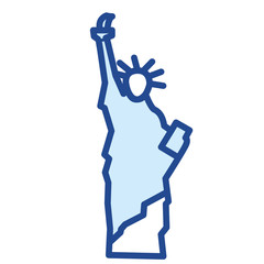 Freiheitsstatue Vector Icon Illustration