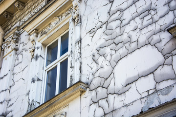 An old dilapidated building facade © Heroc