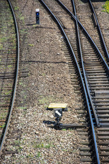 Railway tracks Background © Heroc