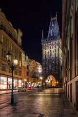 Fototapeta na wymiar Prague Powder tower