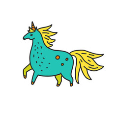 Magic Unicorn Vector