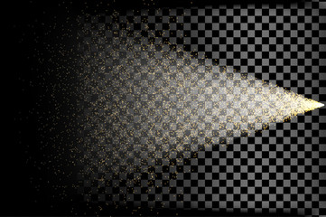 Water spray mist of atomizer on transparent background. Graphic concept for your design