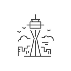 Tower Line Icon