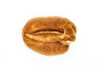 Frisches goldgelbes Brötchen
