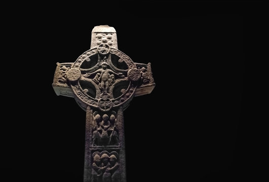 Old irish cross