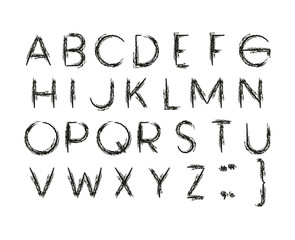 alphabet type font icons vector illustration design