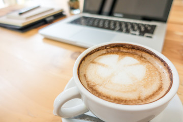 Business office table. Selective focus.