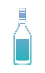 alcoholic beverage bottle icon vector illustration design