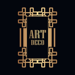 Art Deco Frame