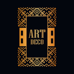 Art Deco Frame