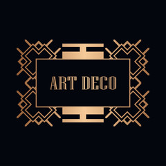 Art Deco Frame