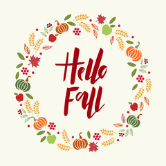 Obraz premium Hello Fall
