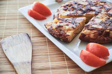 Traditional Spanish omelette
