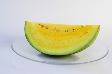 Gelbe Wassermelone