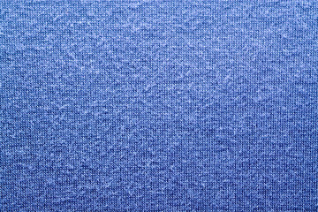blue textile background.Fabric surface