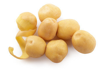 potato isolated on white background